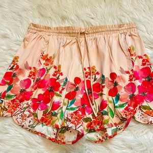 LPA silk shorts